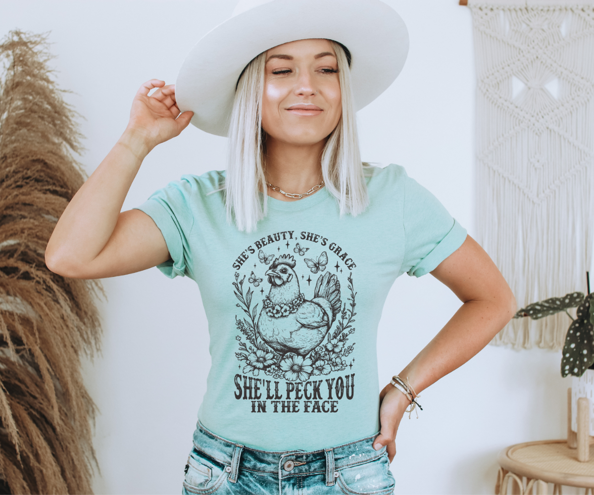 She'll Peck You Tee