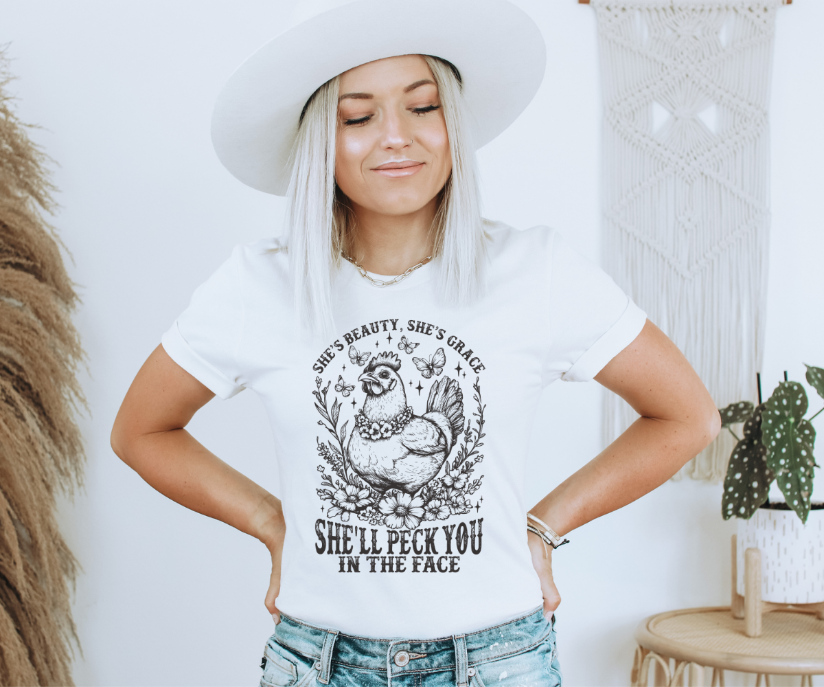 She'll Peck You Tee