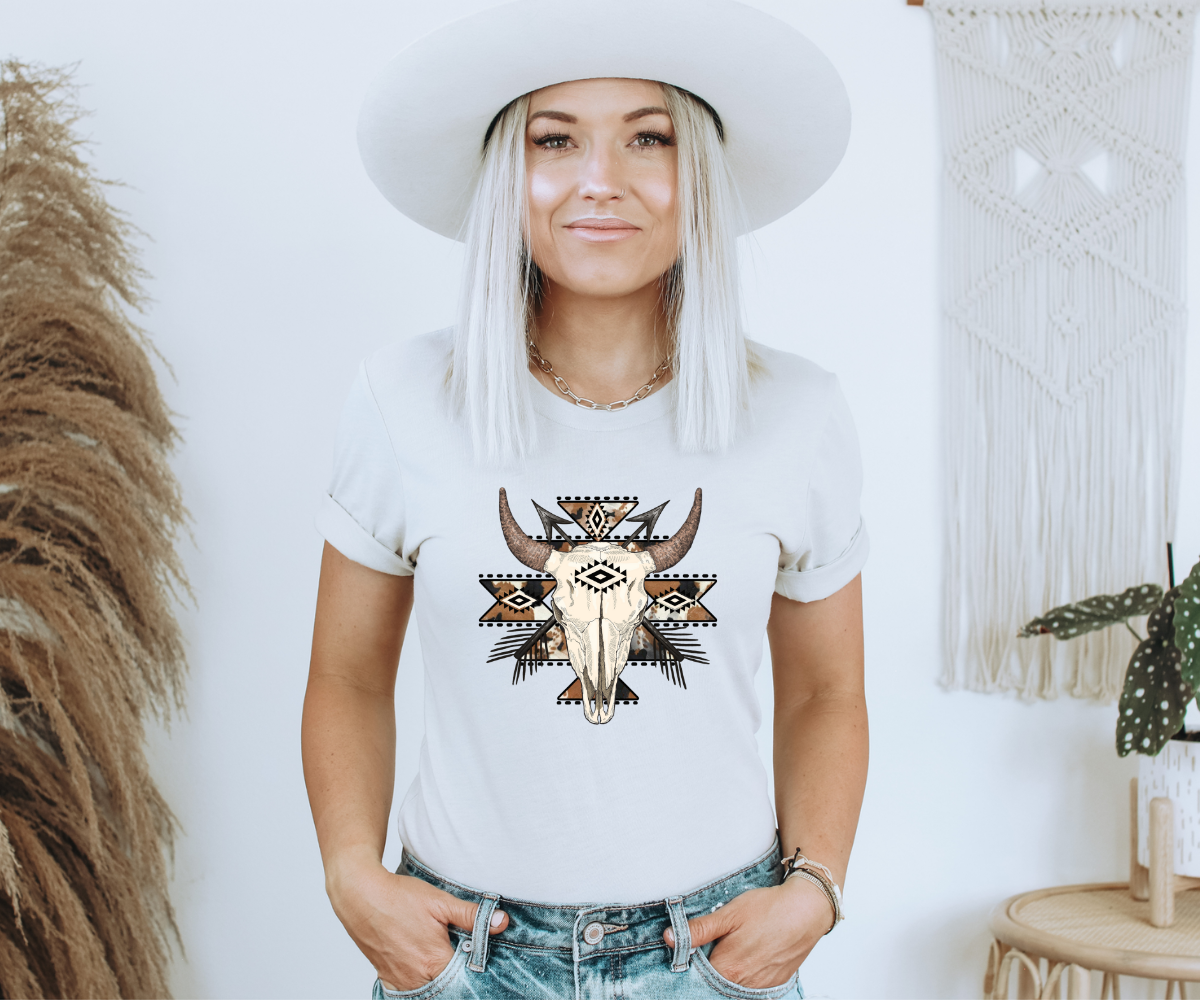 Boho Skull Tee
