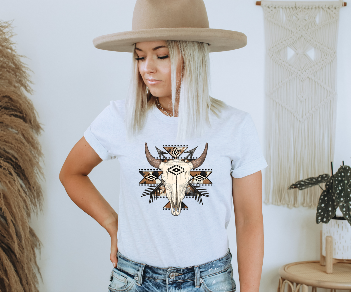 Boho Skull Tee