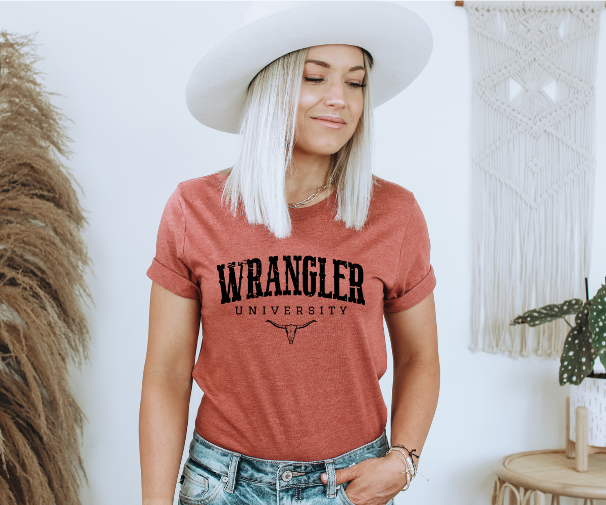 Wrangler University Tee