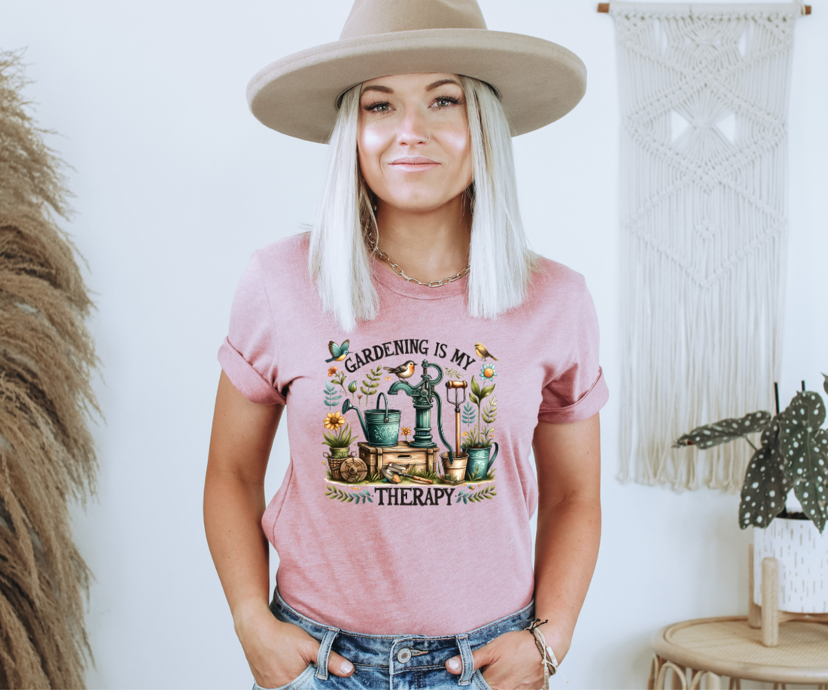 Gardening Therapy Tee