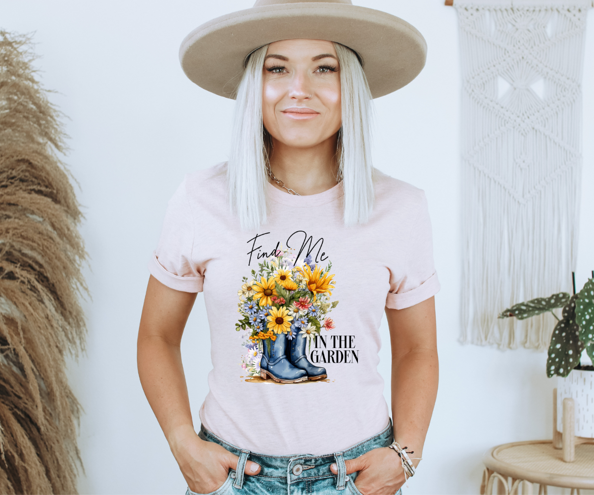 Find Me In The Garden Tee