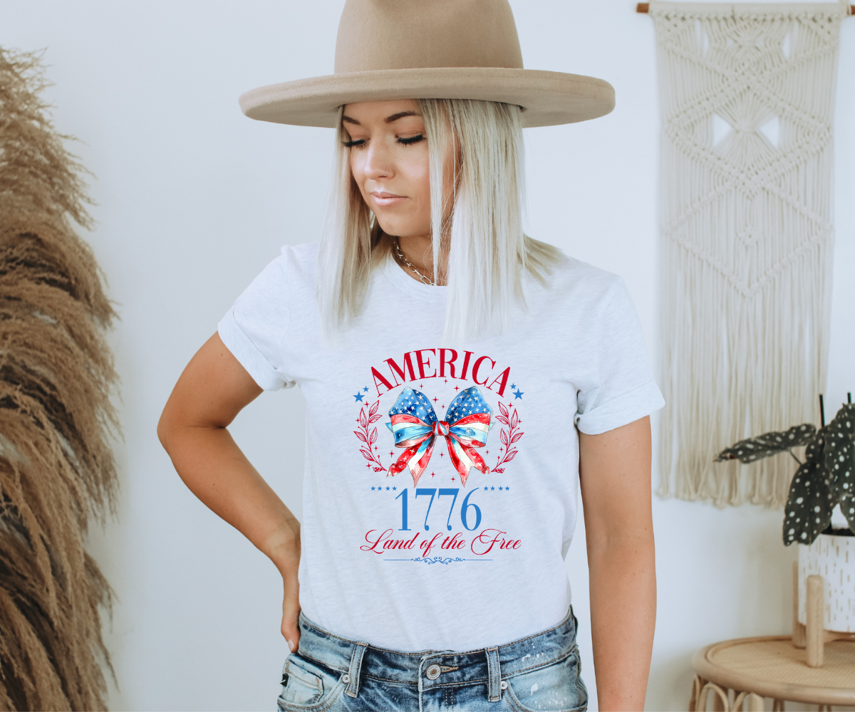 1776 Land of the Free Tee