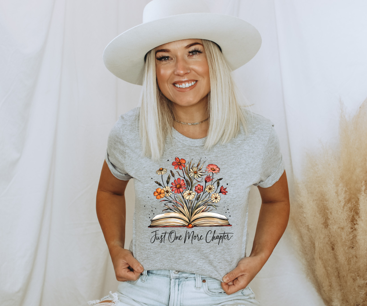 Just One More Chapter Tee