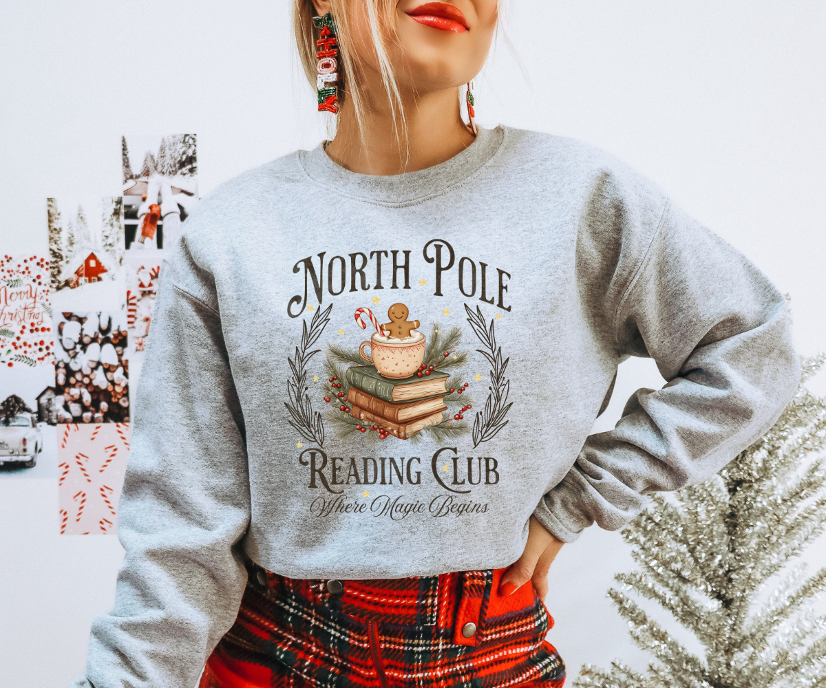 North Pole Reading Club Sweatshirt