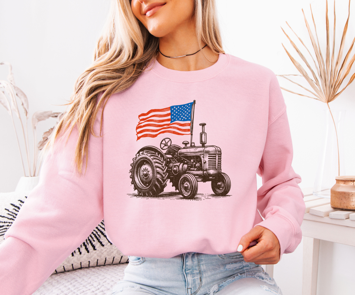 American Roots Tractor Sweatshirt