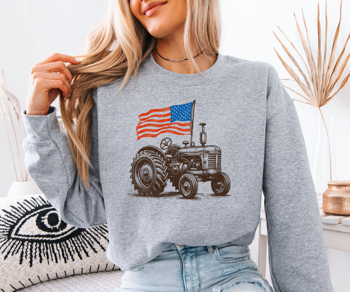 American Roots Tractor Sweatshirt