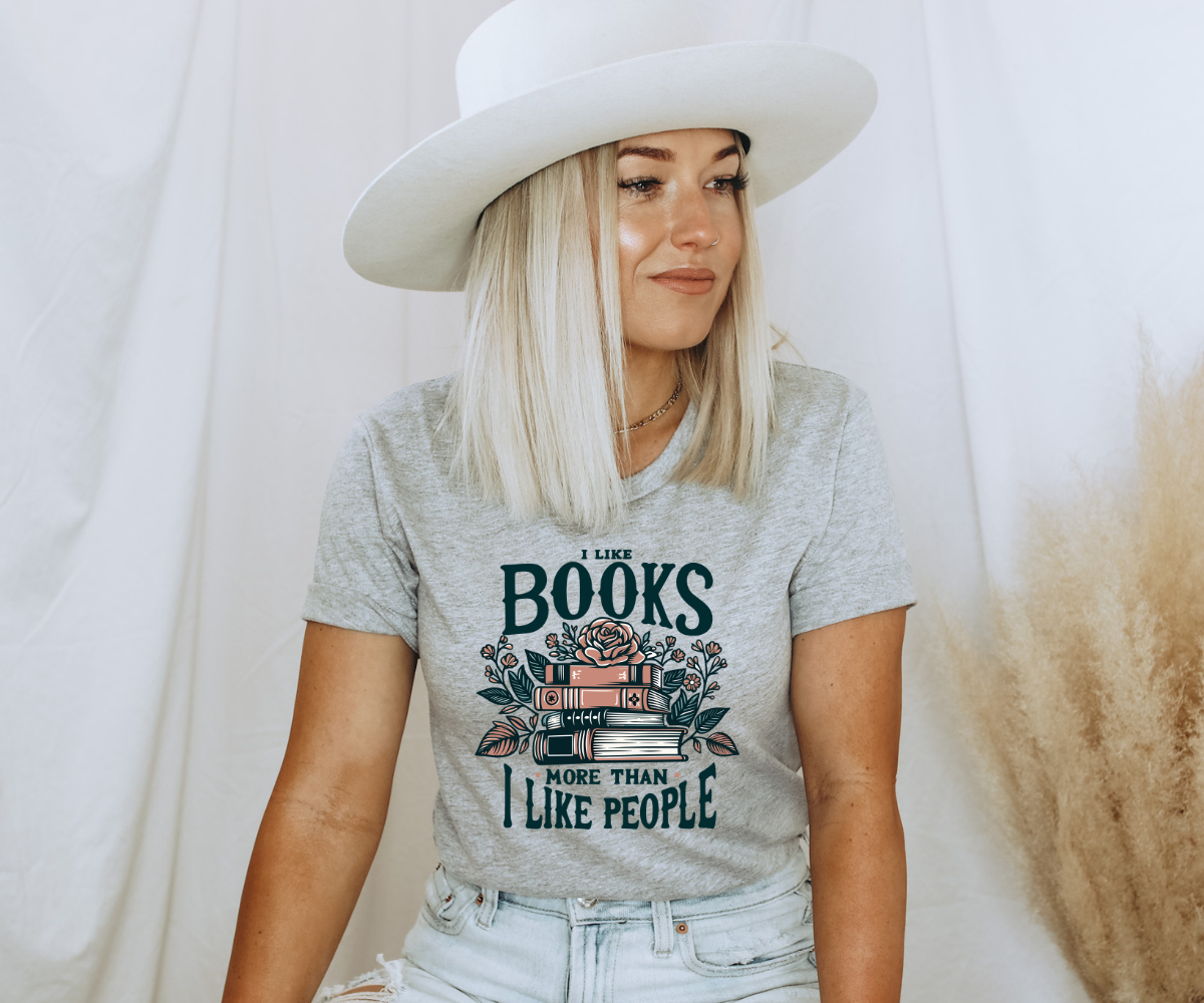 Books Over People Tee