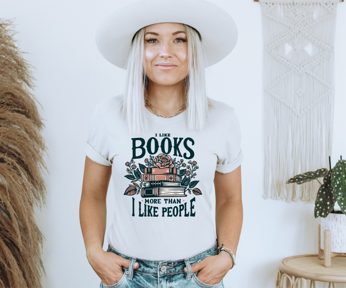 Books Over People Tee