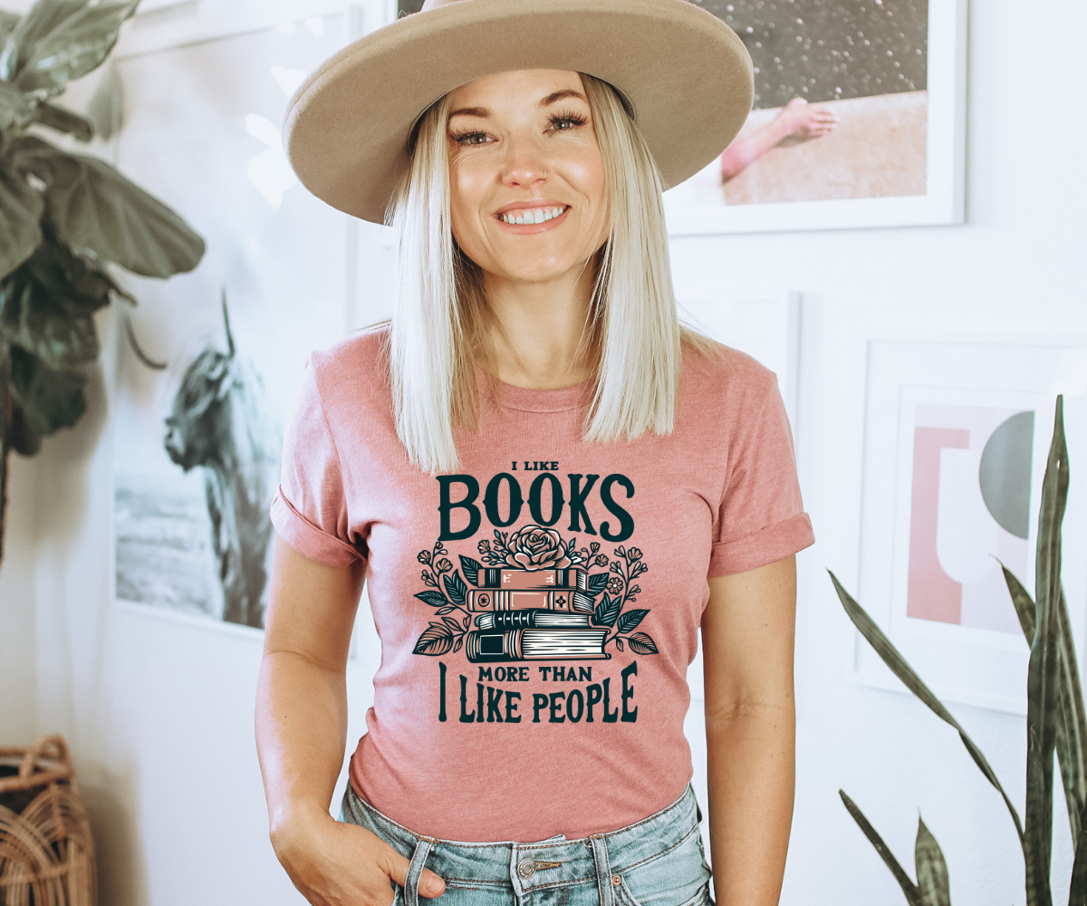 Books Over People Tee