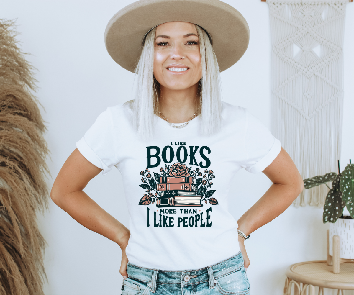 Books Over People Tee