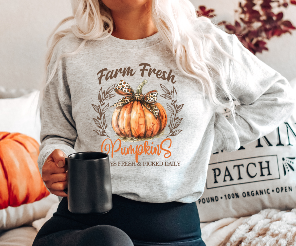 Farm Fresh Pumpkin Sweatshirt