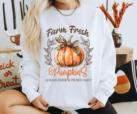Farm Fresh Pumpkin Sweatshirt