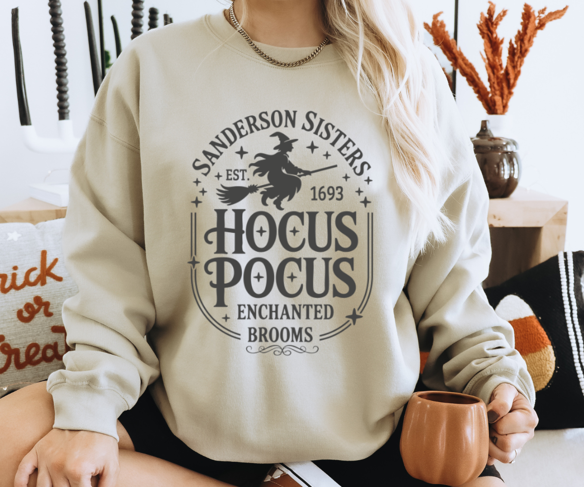 Sanderson Sisters Enchanted Brooms Sweatshirt