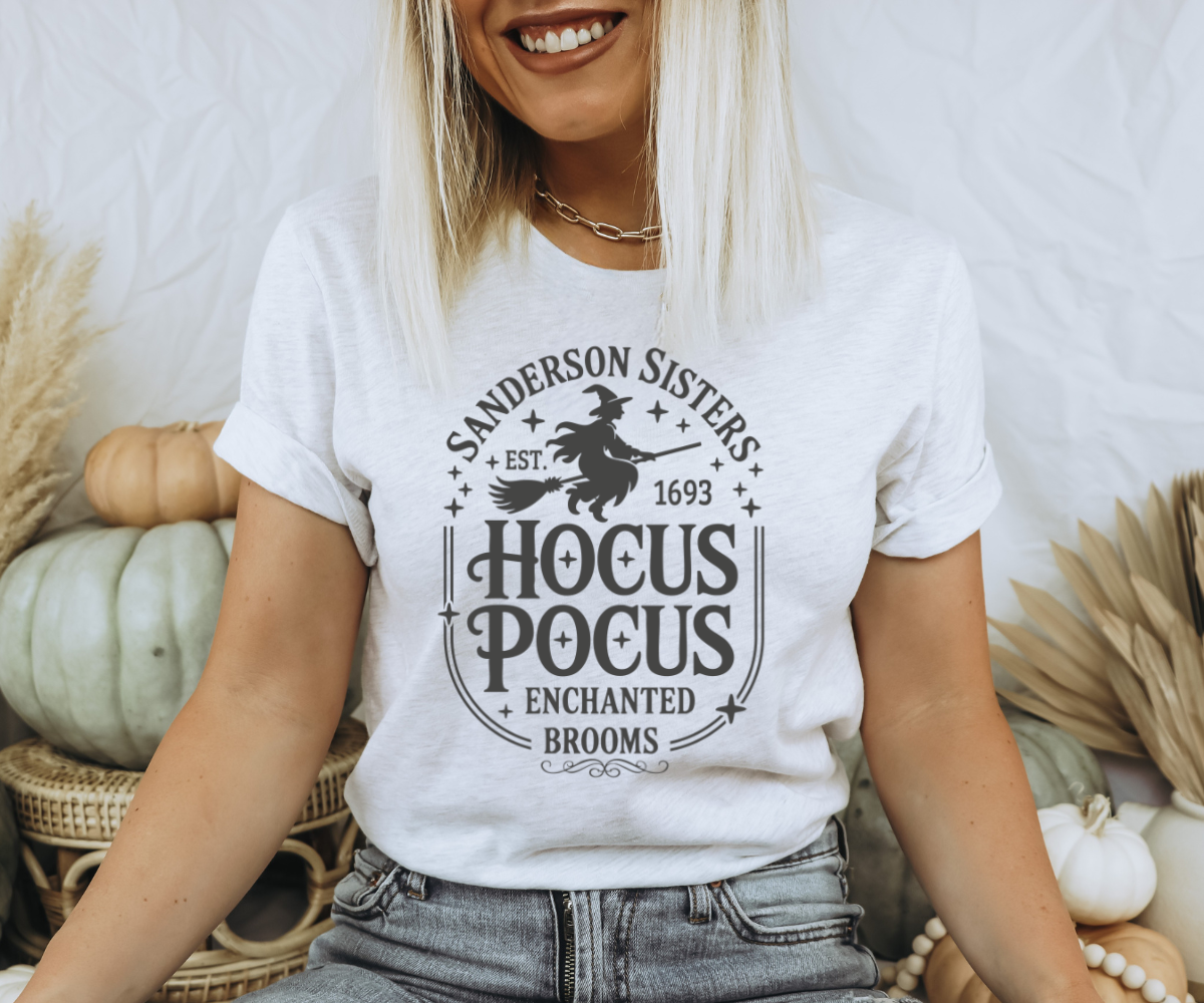 Sanderson Sisters Enchanted Brooms Tee