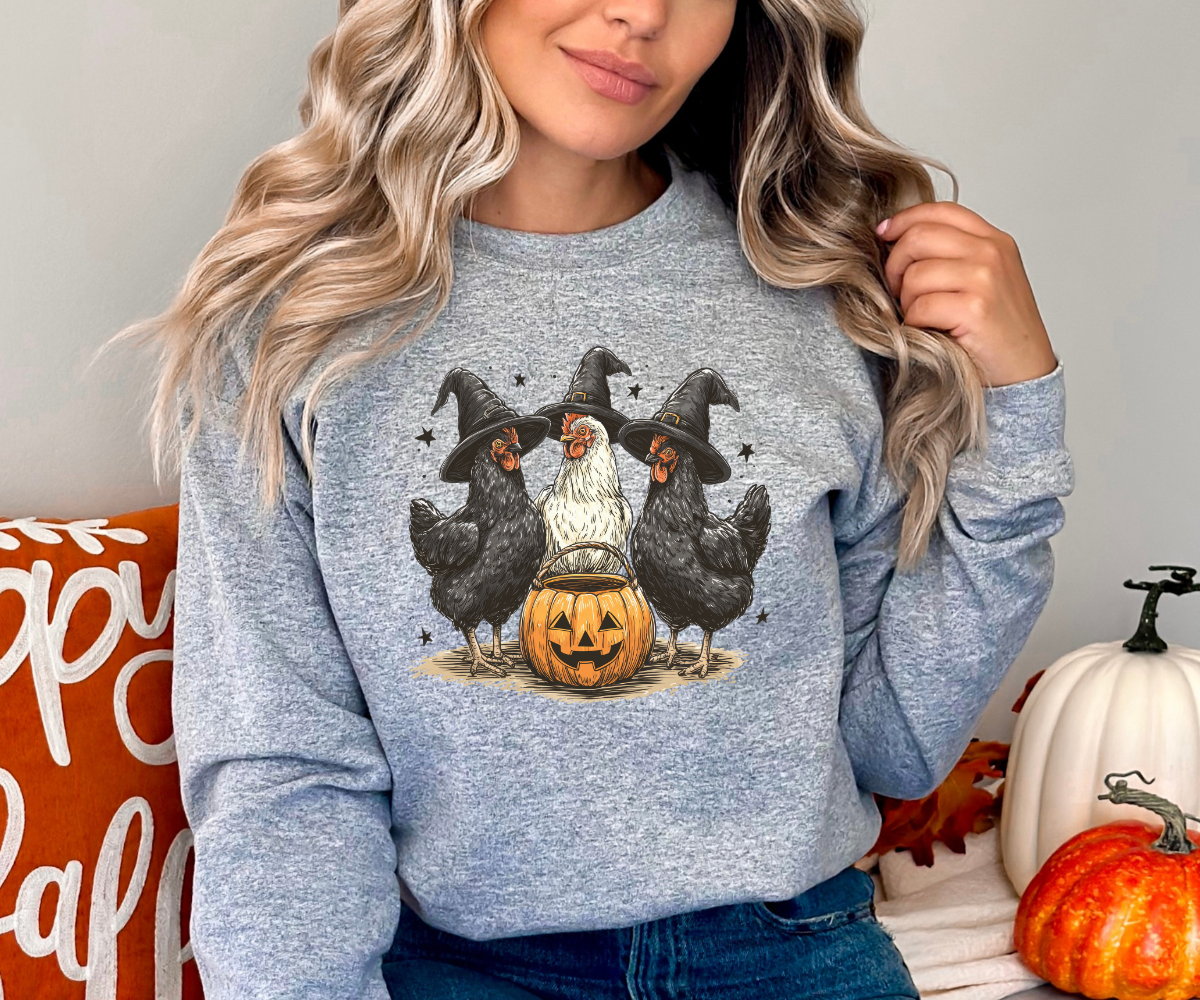 Witchy Chickens Sweatshirt