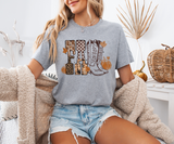 Fall Vibes Cowgirl Tee