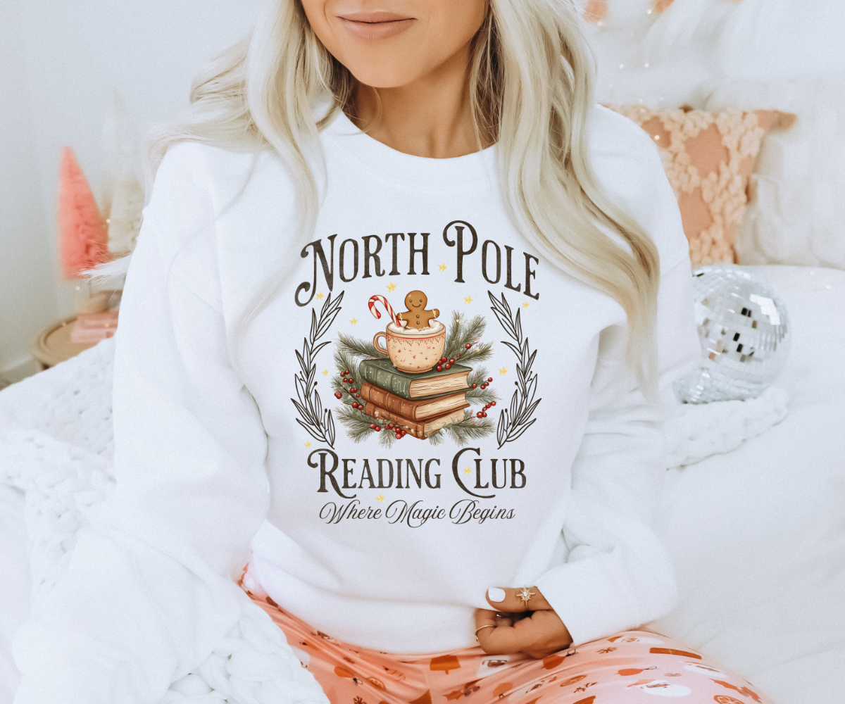 North Pole Reading Club Sweatshirt