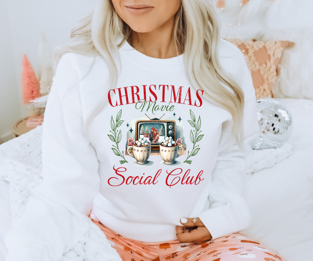 Christmas Movie Social Club Sweatshirt