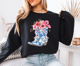 Bloom & Boots Cowgirl Sweatshirt