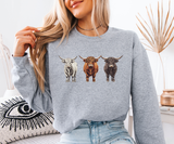 Highland Herd Graphic Sweatshirt