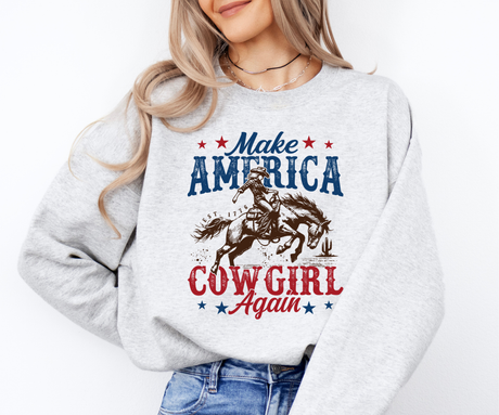 Make America Cowgirl Again Sweatshirt