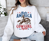 Make America Cowgirl Again Sweatshirt