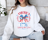 America 1776 Bow Sweatshirt