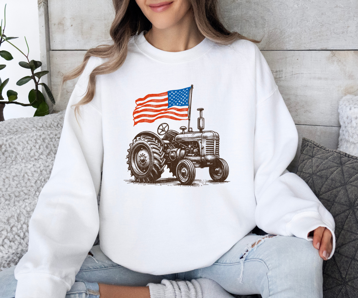 American Roots Tractor Sweatshirt