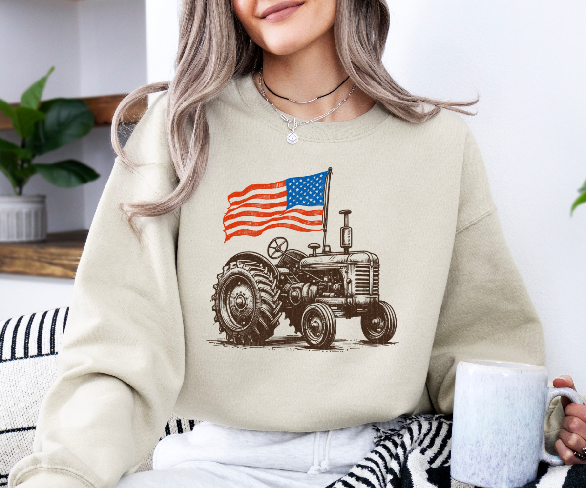 American Roots Tractor Sweatshirt