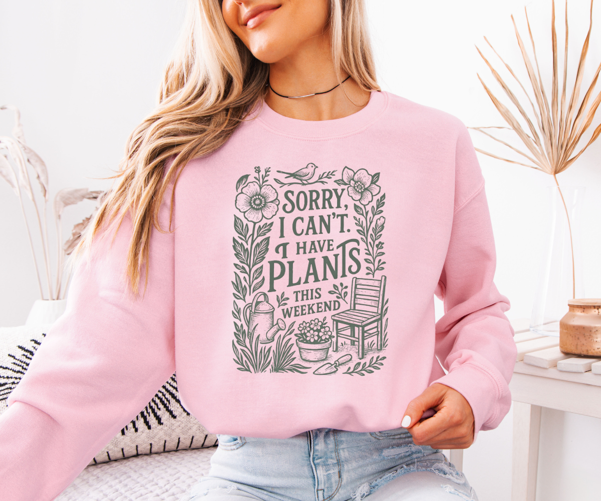 Weekend Plans: Plants & Peace Sweatshirt