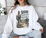 Way in the Wilderness – Isaiah 43:19 Sweatshirt