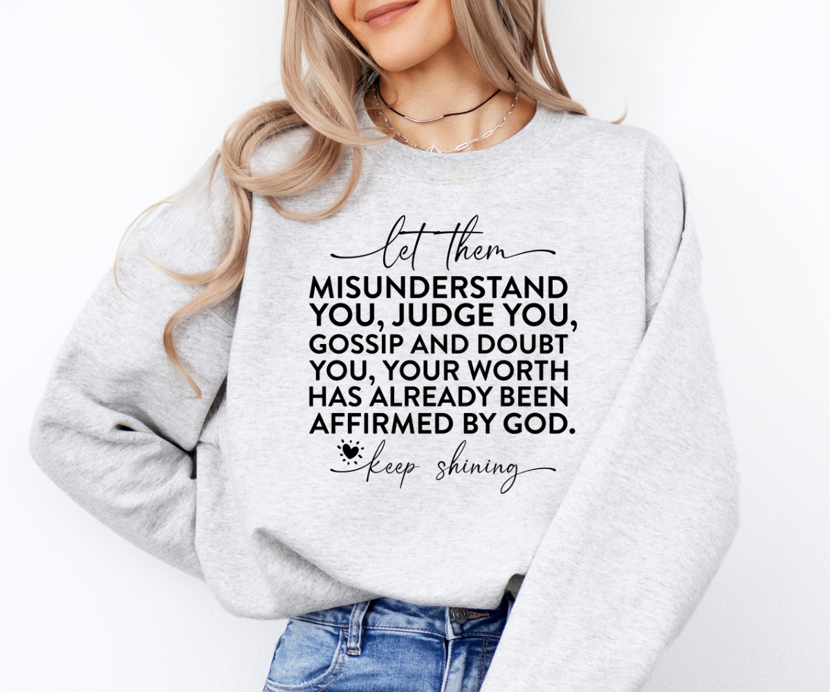 Your Worth Is Affirmed Sweatshirt