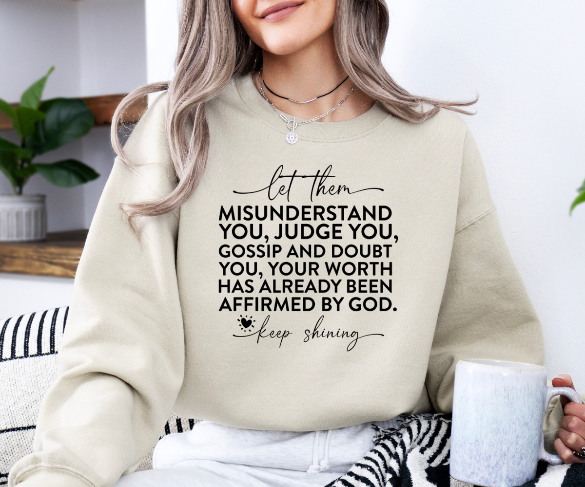 Your Worth Is Affirmed Sweatshirt