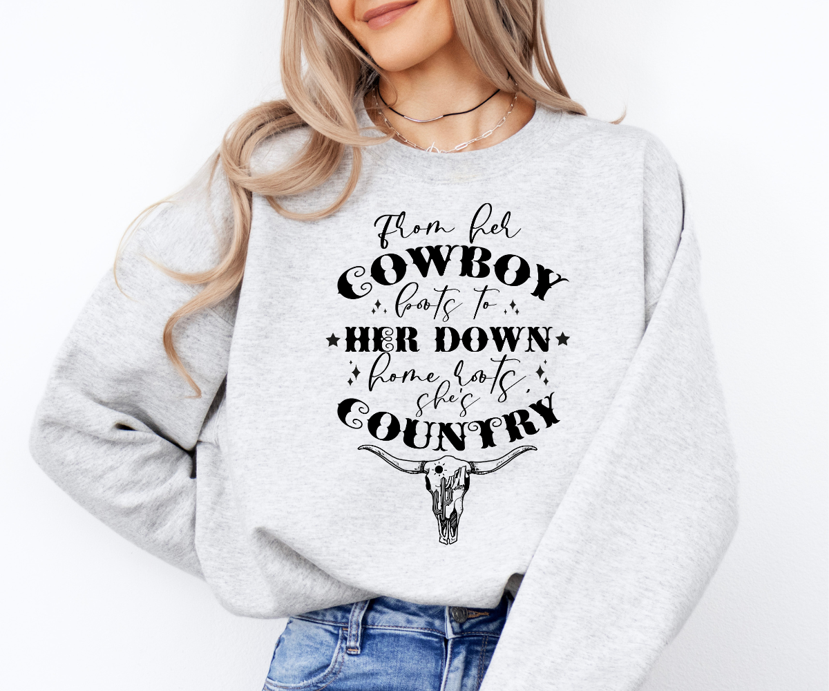 She’s Country Sweatshirt