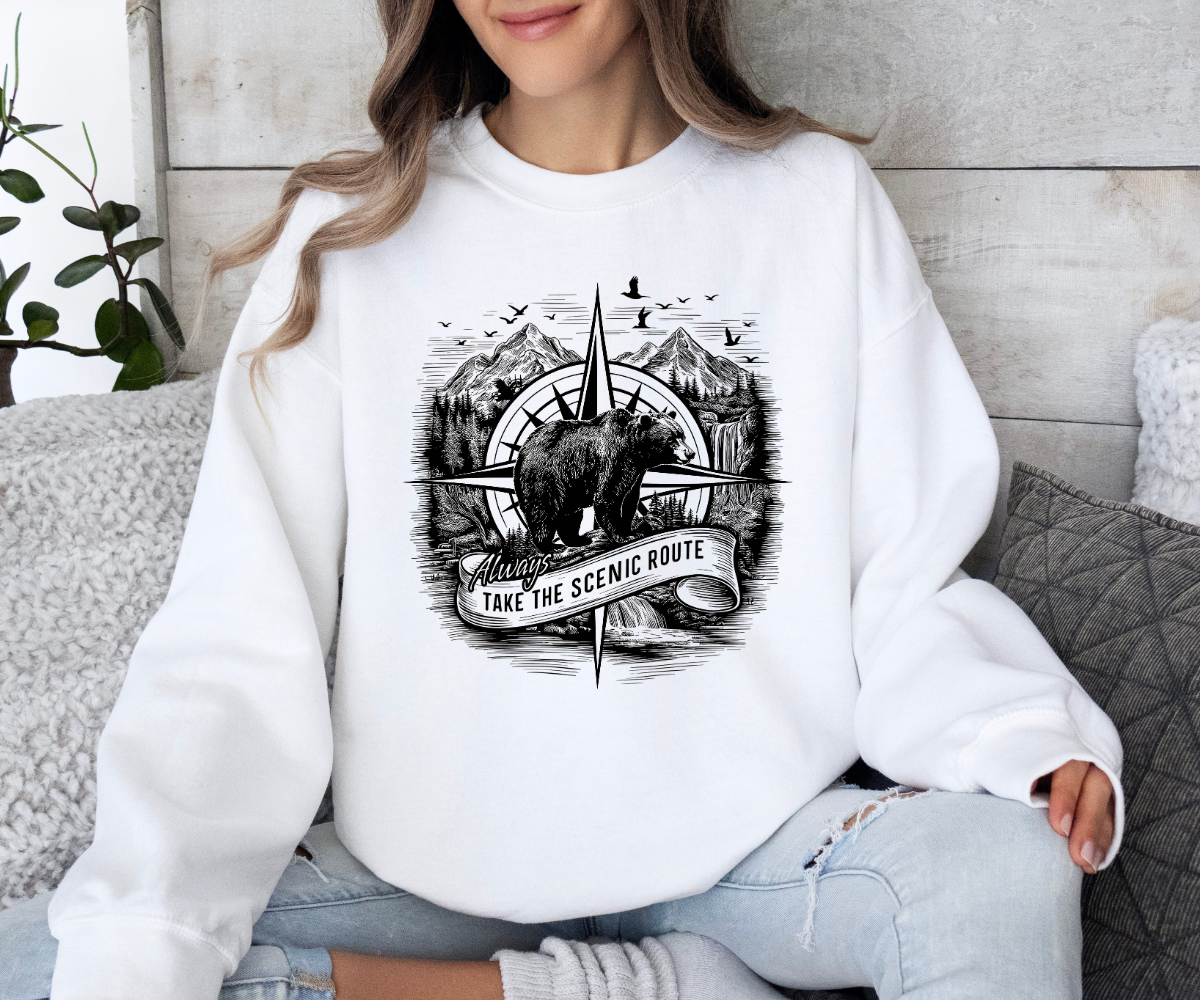 Take the Scenic Route Sweatshirt