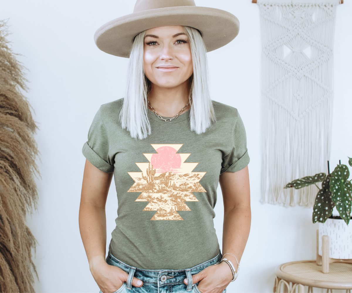 Desert Dusk Horizon Tee